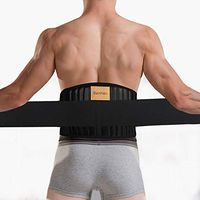 Benken Lower Back Brace Lumbar Support Belt for Women and Men,Adjustable Lumbar Brace Back Brace Support Belt Relief Pain for Herniated Disc,Sciatica,and Scoliosis