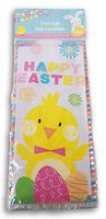 Easter Themed Loot Treat Bags - Happy Easter Chick - 20 Count