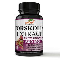 Maximum-Strength, Research-Based Forskolin 500 MG Max Strength - Health-Promoting Weight Loss. Pure Forskolin Diet Pills & Belly Buster Premium Appetite Suppressant