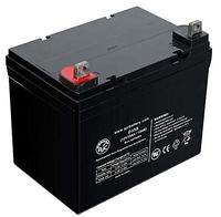 Pride Mobility Select Traveler 12V 35Ah Wheelchair Battery - This is an AJC Brand Replacement