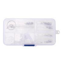 VANPOWER Eyeglass Sun Glasses Screw Nut Nose Pad Optical Repair Tool Assorted Kit