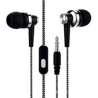 KAIXIANG Wired in Ear Headphones, Earbuds, Full Metal Earphones with Mic and Volume Control, High Definition, Noise Isolating, Deep Bass, Ergonomic Design, 3.5mm Jack