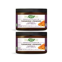 Nature's Way Standardized Turmeric Powder, Tru-ID Certification, Vegetarian, 3 Ounce (Packaging May Vary), Pack of 2