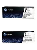 HP 83X (CF283X) Black High Yield Toner Cartridge 2-Pack Toner