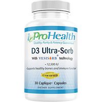ProHealth D3 Ultra-Sorb with VESIsorb® Technology (12500 IU, 30 Capsules)