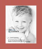 13x16 Carnelian / Red Orange Custom Mat for Picture Frame with 9x12 opening size (Mat Only, Frame NOT Included)