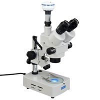 OMAX 3.5X-90X Digital Zoom Trinocular Stereo Microscope with Dual Illmination System and 3.0MP USB Digital Camera