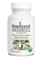 Organic Womens Mena & Meno Balance Formula (30 caplets), organic, vegan, vegetarian, menopause, menapause pms, dong quai, shatavari, eleuthero, red clover, black cohosh, chaste tree