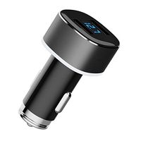 Stratux 4.8A (12-24V Systems) USB Rapid Charger Digital Voltage and Current Display