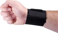 Body Sport 3-Inch Universal Wrist Wrap, Black