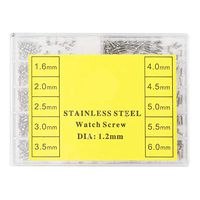 AUNMAS Small Screws Nut Watch Back Cover Screw Eyeglass Repair Tool for Home Office Appliance Furniture Machinery Industry