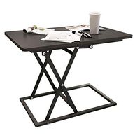 WDDMFR Standing Desk,Overbed Table,Height Adjustable Mobile Dinner Table Ergonomic Suitable for Bedroom and Living Room