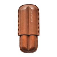 Humidors 2 Sticks Cigar Portable Cigar Case Travel Carrying Cigar Sealed Moisturizer (Color : Black, Size : 166.53cm)
