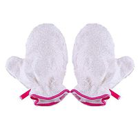 Bamboo Fiber Gloves Cleaner Dishwasher Scrubbing Cloths Super Absorbent Quick Dry Kitchen Rag Household for Kitchen and Household Cleaning Dish Washing (2PCS)