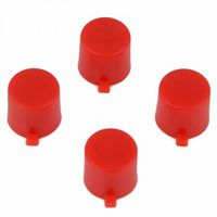 ModFreakzTM 4 Button Set Solid Red Fits All PS4/PS3 Controllers