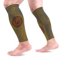 poeticcity USMC US Marines 1 Pair Calf Sleeves Cooling Leg Support Pain Recovery