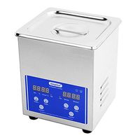 limplus 2liter SUS304 Ultrasonic Cleaner Jewelry Tattoo Tools Dental Watch Eyeglasses Clean 40kHz with Basket
