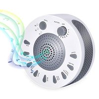 Veejoda White Noise Machine, 9 Soothing Natural Portable Sleep Sound Therapy Auto-Off Timer Spa Relaxation Machine for Insomnia Adults Seniors