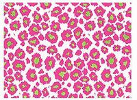 Elegant 24 Ct Wild Cat Pink Gift Wrap Tissue Paper