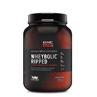 GNC AMP Wheybolic Ripped Whey Protein Powder - Classic Vanilla, 22 Servings, Contains 40g Protein and 15g BCAA Per Serving