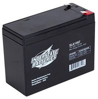 Interstate Batteries SLA1097 12V 10AH Sealed Lead Acid (SLA) Battery (AGM), 250 Faston