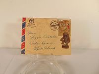 Punch Studio Miniature 4" Covered Note Pad Vintage Circus Elephant & Performers