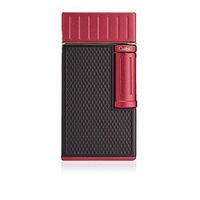 Colibri Julius Flint Double Flame Lighter - Black & Red