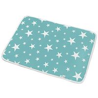T-Trees Waterproof Reusable Incontinence Bed Pads Washable Incontinence Underpads,18"14" Protector for Baby Toddler Children,Adults with Incontinence and Pet (18"14"-Star S)