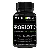 Remarkable Probiotics 50 Billion CFU Max for Men and Women | Time-Release Probiotic: 20 Strains, Maximum CFU with Advanced Absorption Technology, Shelf Stable, and Acid Resistant