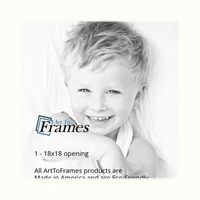 18x18 Polar White / Porcelain Custom Mat for Picture Frame with 14x14 opening size (Mat Only, Frame NOT Included)