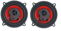 L.A. Sound T52, 5" (13cm) Tribal 2-Way coaxial Speaker, Pair of Speakers, 50W RMS, 100W MAX