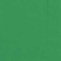 Green Paper Napkins, 20ct