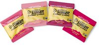 Honey Stinger Organic Energy Chews – Variety Pack with Sticker – 4 Count – 1 of Each – Gummy Energy Source for Any Activity – Cherry Blossom, Pink Lemonade, Pomegranate Passionfruit & Fruit Smoothie