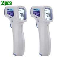 Non-Contact Forehead Thermometer Ear Digital Infrared Thermometer for Baby Kids and Adults-CE and ROSH Approved