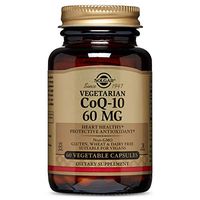 Solgar Vegetarian CoQ-10 Vegetable Capsules, 60 Mg, 60 Count