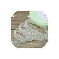 YP-fashion (50 Yards/roll) 12mm Organza Ribbons Gift Wrapping Decoration Christmas Ribbons,Light Green