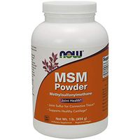 NOW Supplements, MSM (Methylsulfonylmethane) Powder, Supports Healthy Cartilage*, Joint Health*, 1-Pound