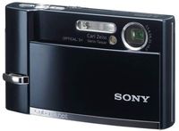 Sony DSC-T30/B Black 7.2 MP 3X Optical Zoom Digital Camera