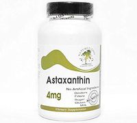 Astaxanthin 4mg ~ 90 Capsules - No Additives ~ Naturetition Supplements