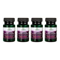 Swanson Hyaluronic Acid Complex 33 mg 60 Caps 4 Pack