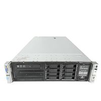 HP ProLiant DL380p G8 8-Bay SFF 2U Server, 2X Intel Xeon E5-2660 V2 2.2GHz 10C, 128GB DDR3, 4X 146GB 15K SAS 2.5, P420i, 2X 1200W PSUs, No Rails (Renewed)