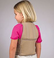 FLA Orthopedics Soft Form Posture Control Brace, Beige, Small