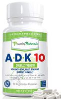 PbyN - ADK 10 Vitamin - Dr Formulated, Double Strength A D K 10000 iu - High Potency ADK10 - Vitamins A, D3 (10,000 iu), K2 (as MK-7) - Supplement for Bone, Heart, Immune Support, 90 Pills