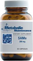 Metabolic Maintenance Same - 200 Milligrams S-Adenosyl Methionine Mood, Joint + Brain Support (60 Capsules)
