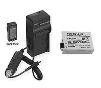 Battery + Charger for Canon LP-E8, Canon LPE8, Canon KISS X4, Canon T21, Canon T3i