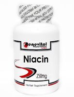 Niacin 250mg 200 Capsules ~ Renevitol