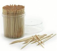 Natural Wood Toothpicks, 250 pieces