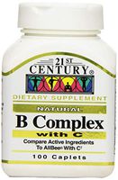Vitamin B Complex with Vitamin C 100 Cplts