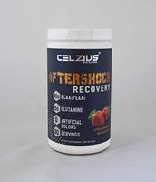Celzius Nutrition Aftershock Glutamine Mix - Can Be Used Intra and/Or Post Workout - Improves Muscle Endurance and Growth - Aids in Recovery - Strawberry Margarita Flavored