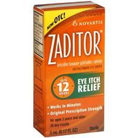 Zaditor Antihistamine Eye Drops, 0.17 oz (Pack of 2)